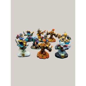 Lot Of 11 Skylanders Swap Force Loose Figures Grilla Drilla Rattle Shake Others